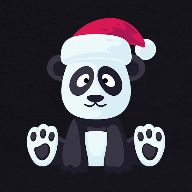 Christmas cute panda by andytruong